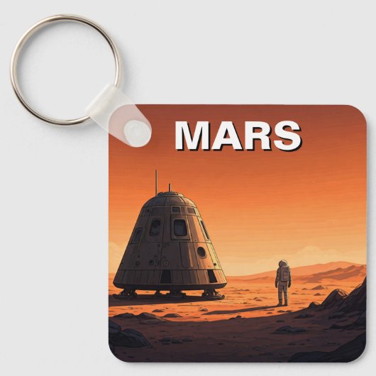 Mars Travel Sleutelhanger (Voorkant)