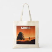 Mars Travel Tote Bag (Achterkant)