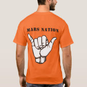 Mars-tv T-shirt (Achterkant)