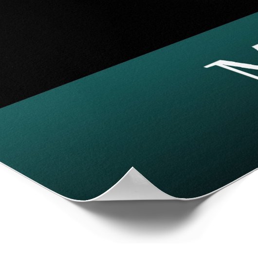 Mars - Valles Marineris Poster (Hoek)