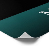 Mars - Valles Marineris Poster (Hoek)