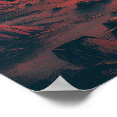 Mars: Verken de Rode Planeet Poster (Hoek)