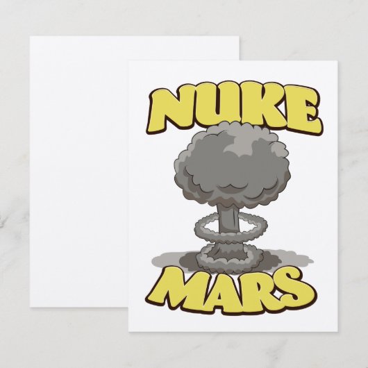 Mars vernietigen (Voorkant / Achterkant)