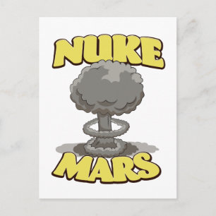 Mars vernietigen briefkaart