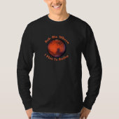 Mars verouderd lange hoes T-Shirt (Voorkant)