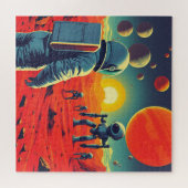 MARS VEROVERING 9 LEGPUZZEL (Horizontaal)