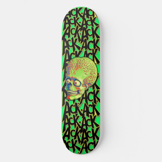 Mars verovering van buitenruimte Alien Fun Persoonlijk Skateboard (Voorkant)