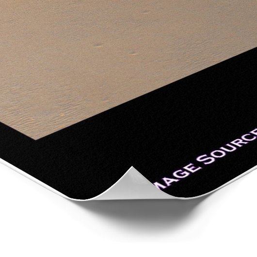 Mars Victoria Crater Poster (Hoek)