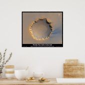 Mars Victoria Crater Poster (Keuken)