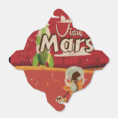 Mars Vintage Reisposter Bedankdoosjes (Uitgevouwen)