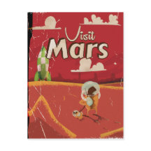 Mars Vintage Reisposter