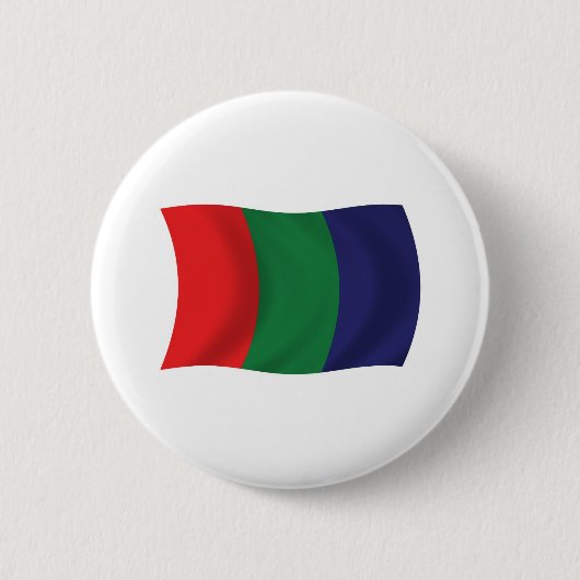Mars Vlag Knop Ronde Button 5,7 Cm (Voorkant)