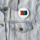 Mars Vlag Knop Ronde Button 5,7 Cm (In situ)