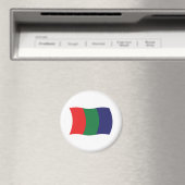 Mars Vlag Magneet (Insitu (Vaatwasser))