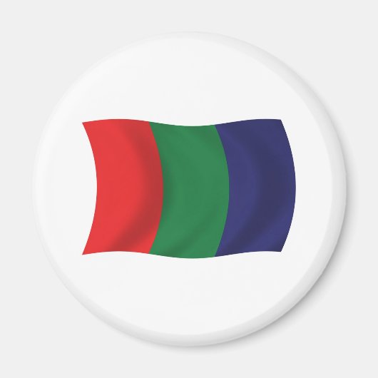 Mars Vlag Magneet (Voorkant)