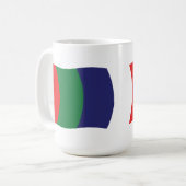 Mars Vlag Mok (Voorkant links)