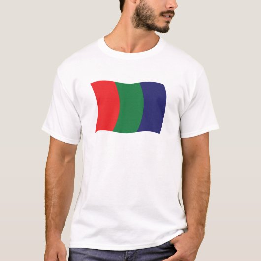 Mars Vlag T-shirt (Voorkant)