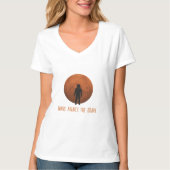 Mars wacht op het dappere T-shirt (Voorkant)