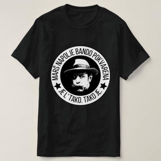 Mars Weg Bandiet Bederf T-shirt (Design voorkant)