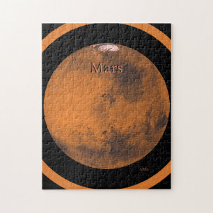 Mars Wereldbol door NASA Legpuzzel