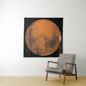 Mars Wereldbol door NASA Wandkleed (In Situ (horizontaal))