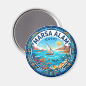 Marsa Alam Egypte Magneet (Voorkant / Achterkant)