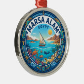 Marsa Alam Egypte Metalen Ornament (Rechts)