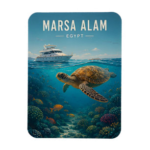 Marsa Alam Rode Zee Woestijnkust Egypte Reizen Magneet