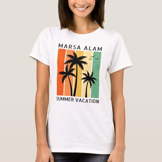 Marsa Alam Summer Vacation T-Shirt (Voorkant)