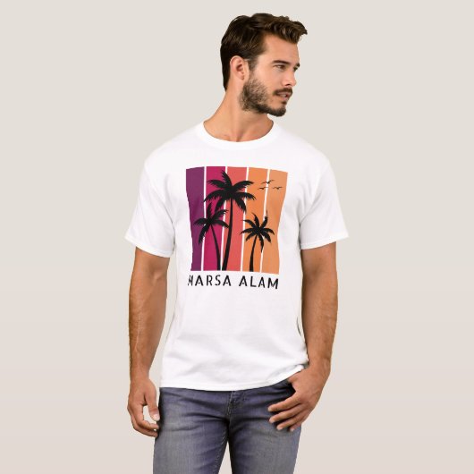 Marsa Alam  Sunset T-Shirt (Voorkant volledig)