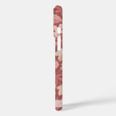 Marsala-bladpatroon Case-Mate iPhone Case (Achterkant / Links)