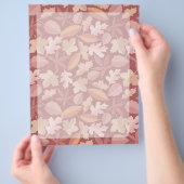 Marsala-bladpatroon Flyer (Hand)