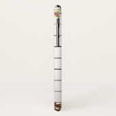 Marsala Bloemen Pianist Custom Naam Muziek Case-Mate iPhone Case (Achterkant/links)