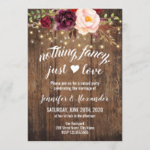 Marsala Bloemige Trouwreceptie