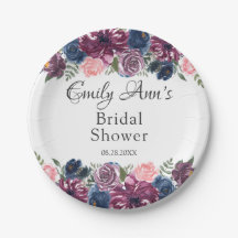 Marsala Blush Pink Navy Peony Vrijgezellenfeest