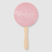 Marsala - Bourgogne en Blush Autumn Baby shower Handwaaier (Achterkant)