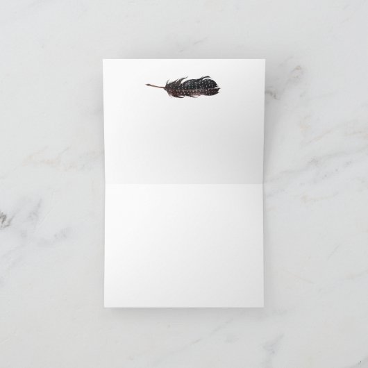 Marsala, Bourgondië, Rode, Witte Rozen Boho Dank J Bedankkaart (Binnen)