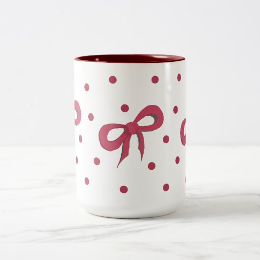 Marsala bowtie mok (Center)