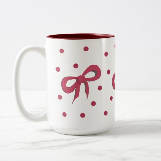 Marsala bowtie mok (Links)