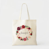 marsala bridesmaid tote bag (Voorkant)