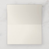 Marsala Burgandy Waterverf Table Number Card Plaatskaartje (Binnenkant ongevouwen)