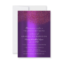 Marsala Burgundy Glitter Paarse Bridal Sweet 16th