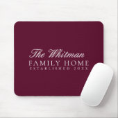 Marsala Familie Thuis Muismat (Met muis)