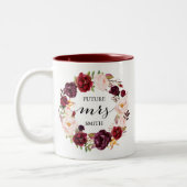 Marsala Floral Wedding Planning Mrs Coffee Mok (Links)