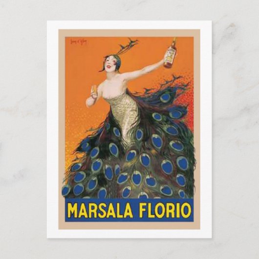 Marsala Florio Briefkaart (Voorkant)