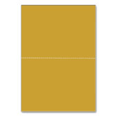 Marsala gebladerte en initialen trouwplaats kaart (Achterkant)