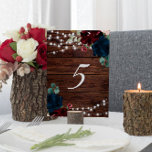 Marsala & Navy Flowers Rustic Wood Table 5 Weddens Kaart<br><div class="desc">*** Voer in de zoekopdracht in de winkel H005 in om alle overeenkomende objecten *** te zoeken of bezoek ons Collectie Bourgogne & Navy Blue Flowers. *** Dit ontwerp van hoge kwaliteit is eenvoudig aan te passen aan uw trouwkleuren, -stijlen en -thema. Voor verdere aanpassing, te klikken gelieve de "Edit...</div>