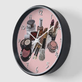 Marsala Pastel Pink Beauty Salon Makeup Products (Hoek)