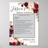 Marsala Photo Prop Poster Lijst (Voorkant)