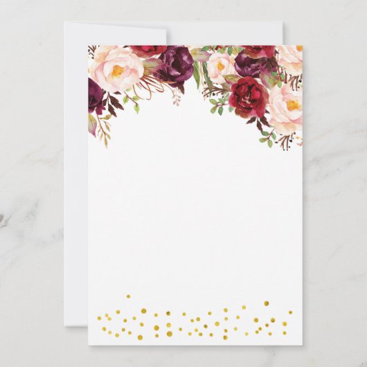 Marsala Pumpkin is onderweg naar baby shower Kaart (Achterkant)